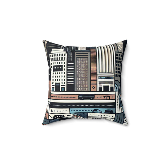 Evelina Casanova - Polyester Square Pillow