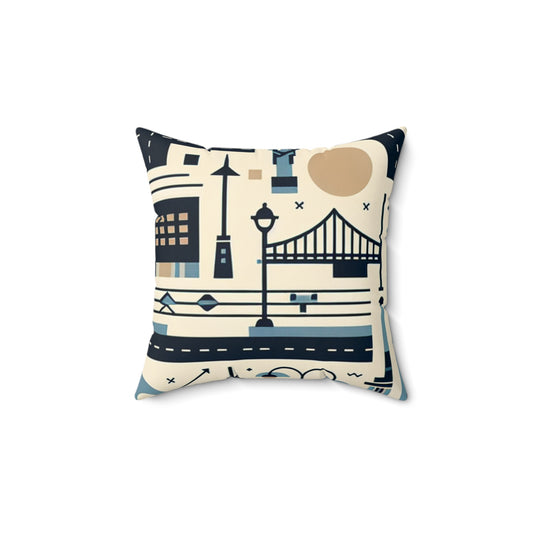 Isabella Romani - Polyester Square Pillow