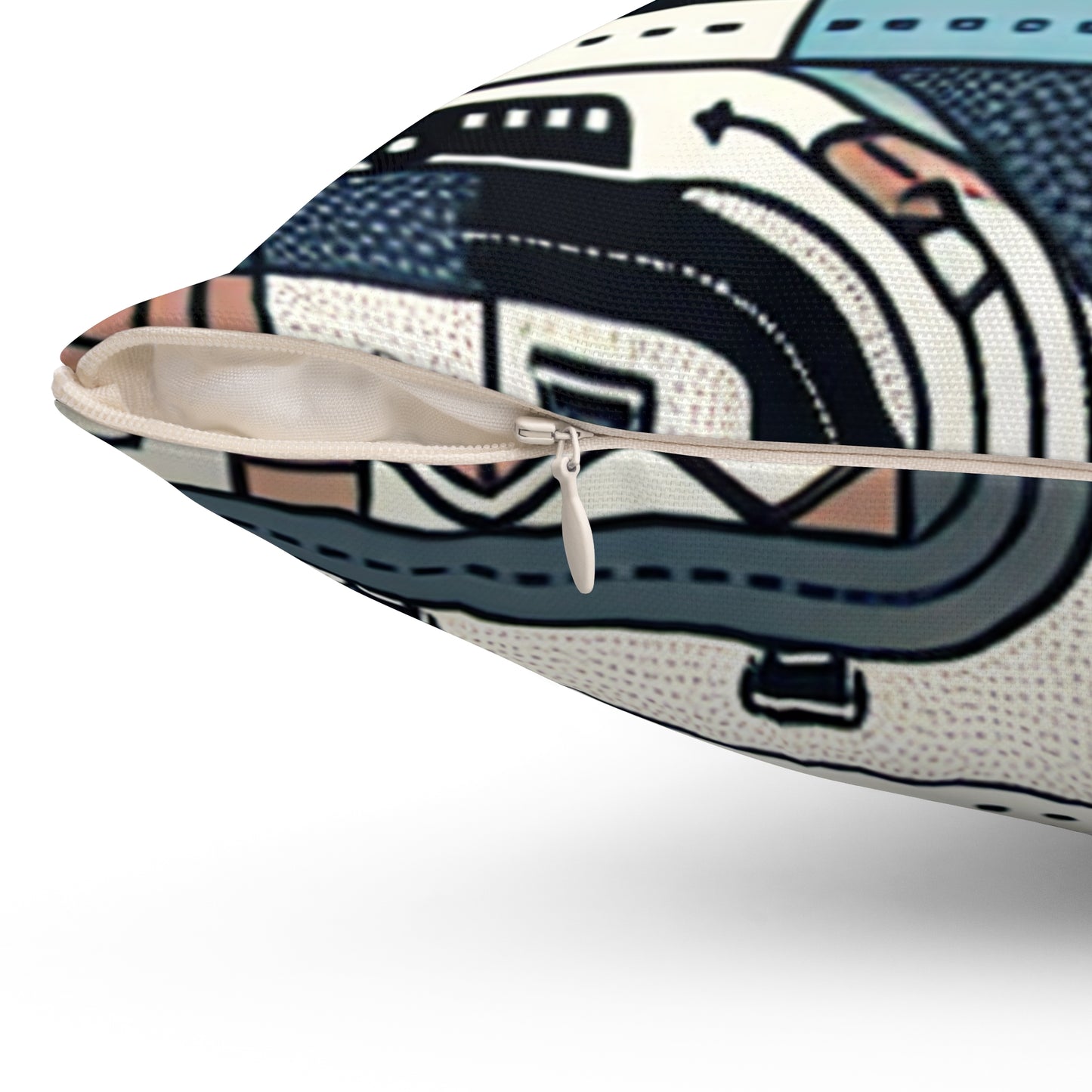 Evelina Casanova - Polyester Square Pillow