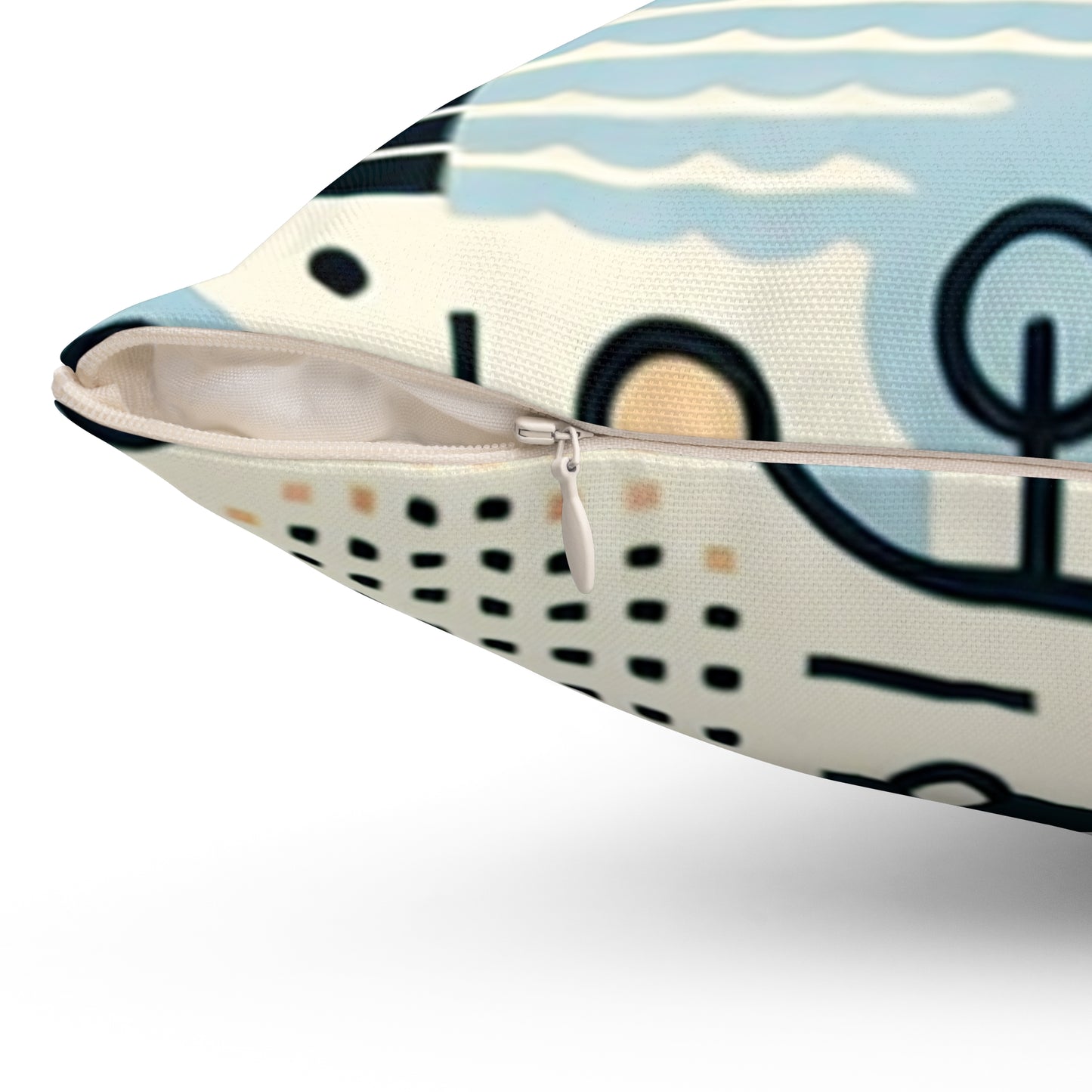 Enrico Bellini - Polyester Square Pillow