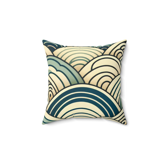 Elysabeth Van Derloch - Polyester Square Pillow